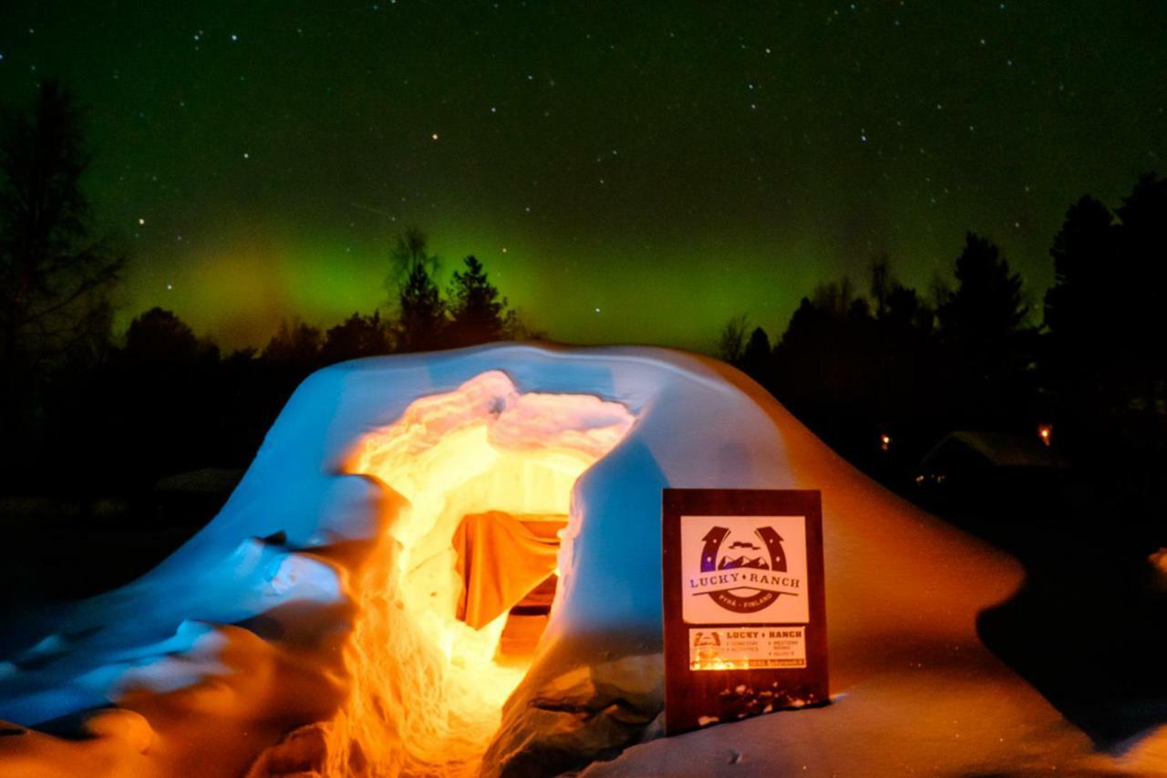 Lucky Ranch Snow Igloos Apartment Pyhatunturi Exterior photo